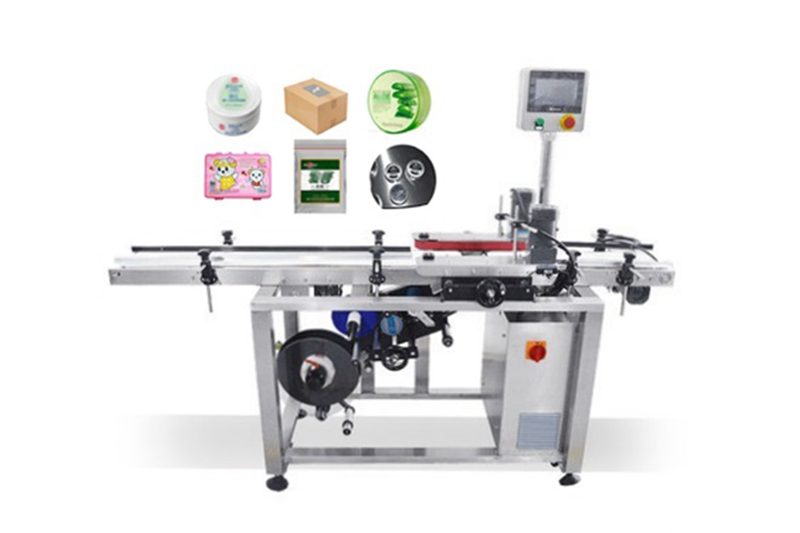 Automatic Bottom Sticker Labeling Machine