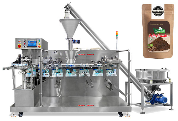 Automatic Coffee Powder Horizontal Premade Pouch Doypack Packing Machine