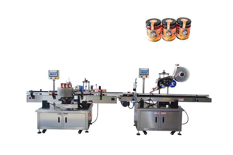 Automatic Corner & Wrap Around Bottle Labeling Machine