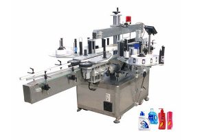 Automatic Double Side Flat Bottle Sticker Labeling Machine