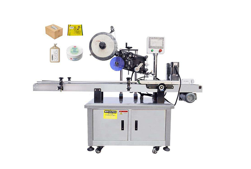 Automatic Flat Labeling Machine For Plastic Bag