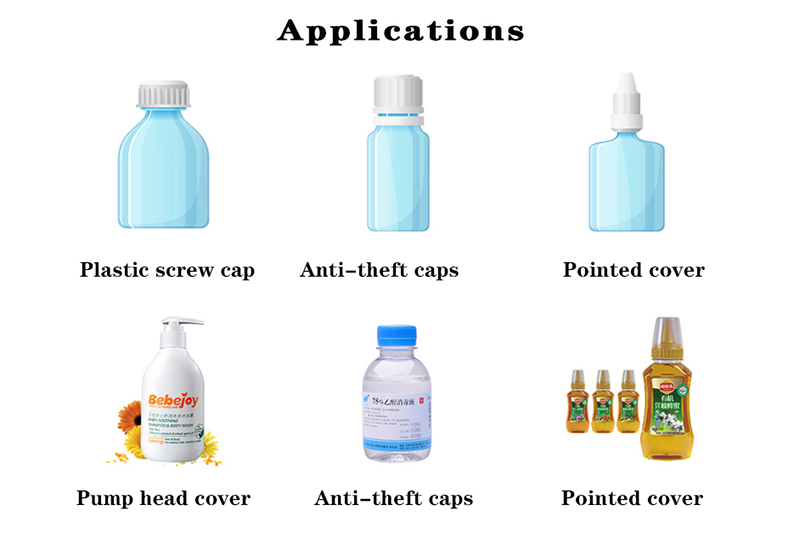 Samodejni visokohitrostni stroj za zapiranje vretena za steklenice