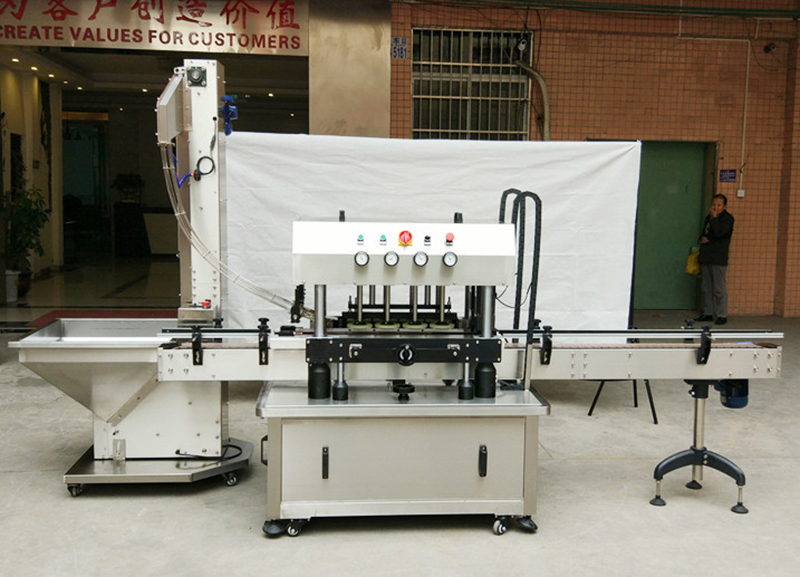 Samodejni visokohitrostni stroj za zapiranje vretena za steklenice