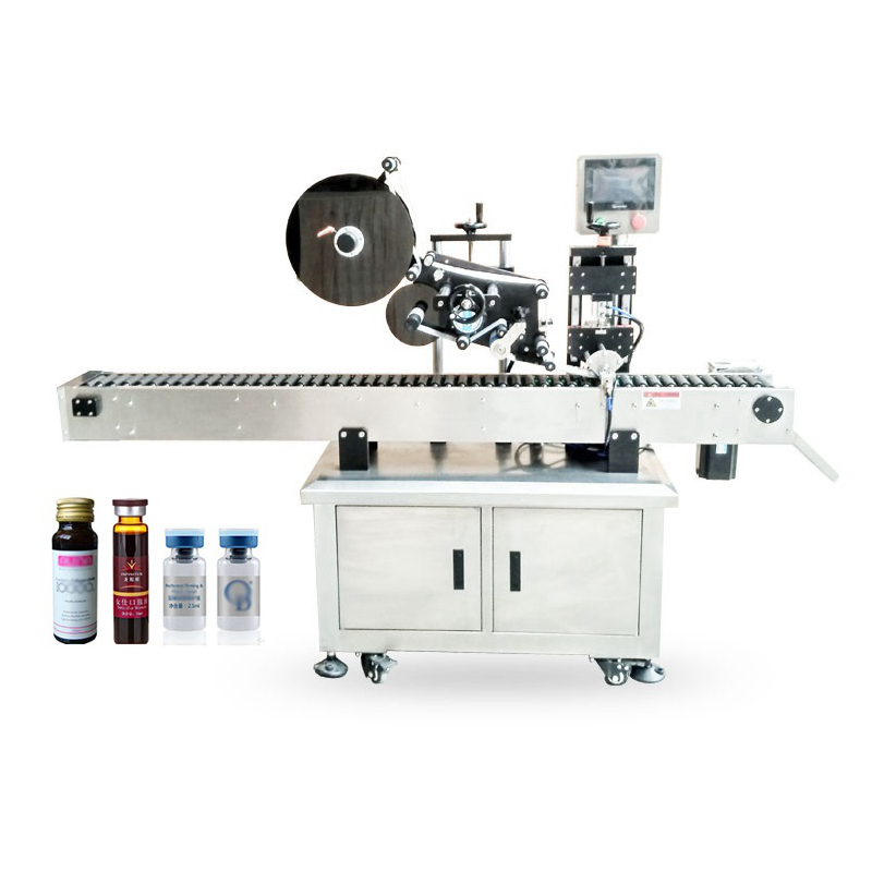 Automatic Horizontal Vials Ampoules Bottle Sticker Labeling Machine