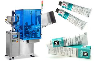 Automatic Lubricant Oil Aluminium Tube Filling And Sealing Machine