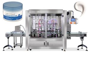 Automatic Petroleum Jelly Bottle Filling Machine