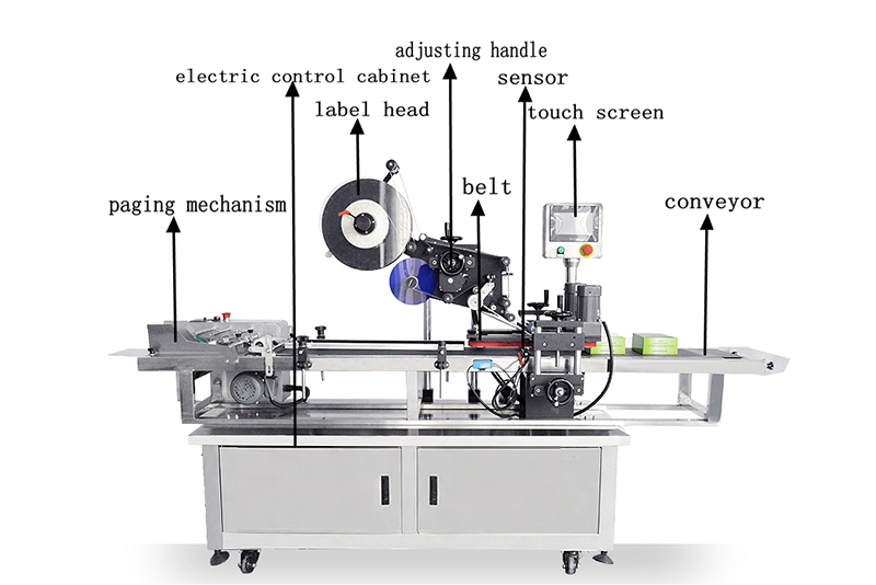 Automatska mašina za etiketiranje kesa sa poli kesom