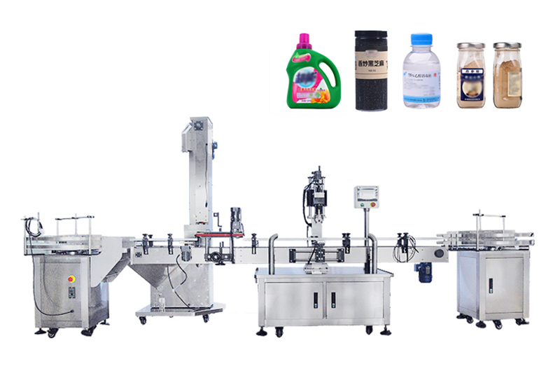 Automatic Servo Motor Bottle Screw Capping Machine