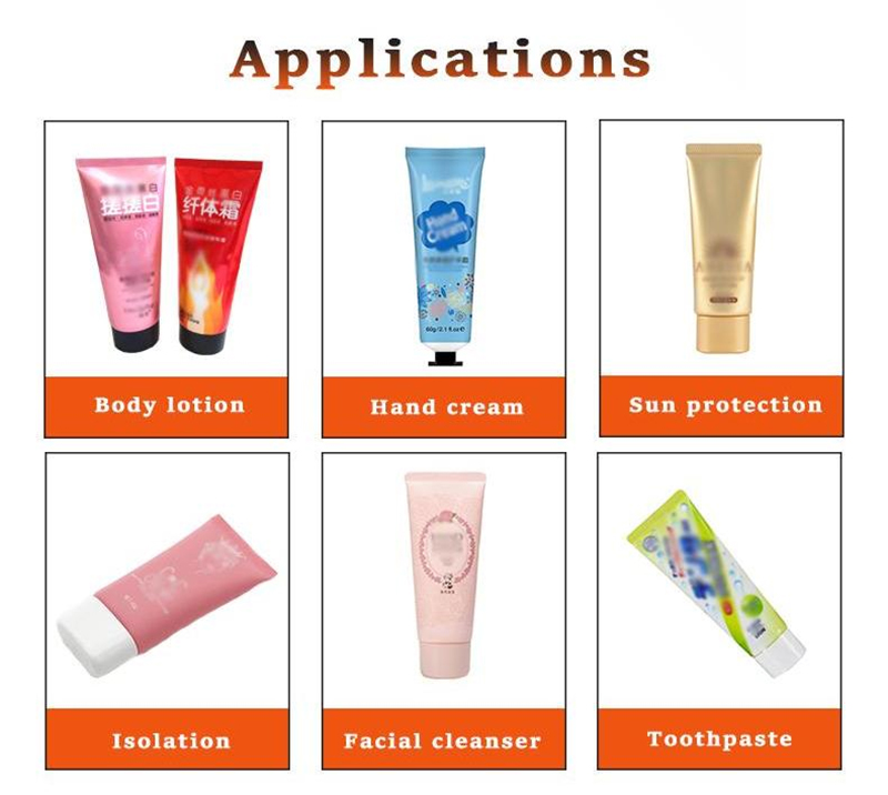 Avtomatski tesnilni stroj za polnjenje mehkih cevi