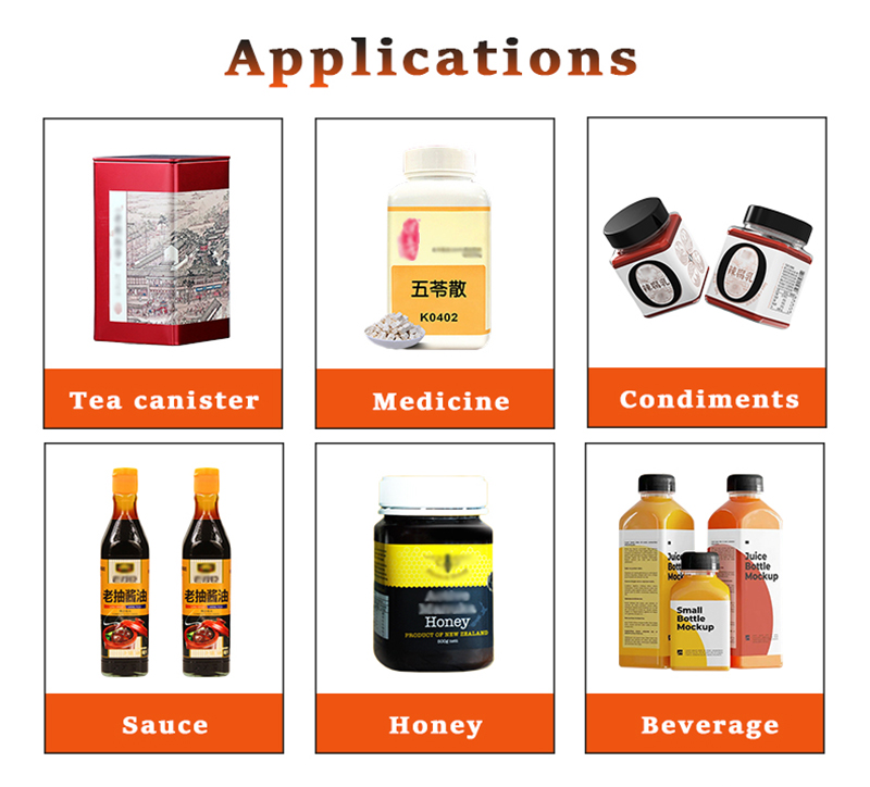 Automatic Square Bottle 4 Sides Labeling Machine