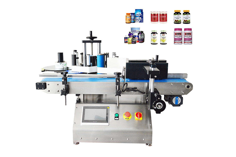 Automatic Tabletop Round Bottle Jar Can Labeling Machine