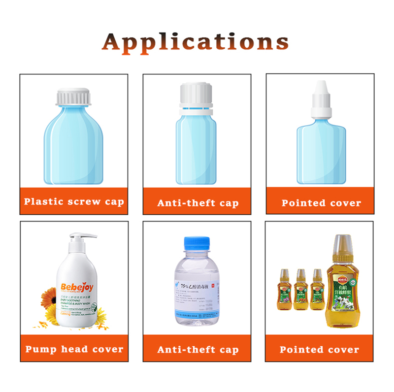 เครื่องปิดฝาเกลียวขวดแบบติดตามอัตโนมัติ