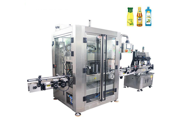 Automatic Tracking Type Liquid Paste Filling Capping Machine Line
