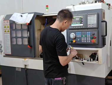 Vista della fabbrica