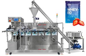 High-Precision Premade Pouch Doypack Packing Machine For Powder