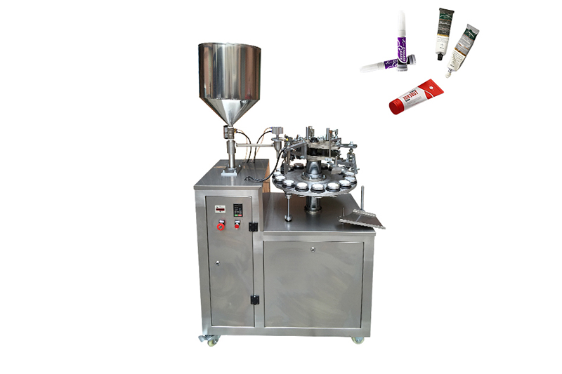 Semi Automatic Metal Aluminium Tube Filling Sealing Machine