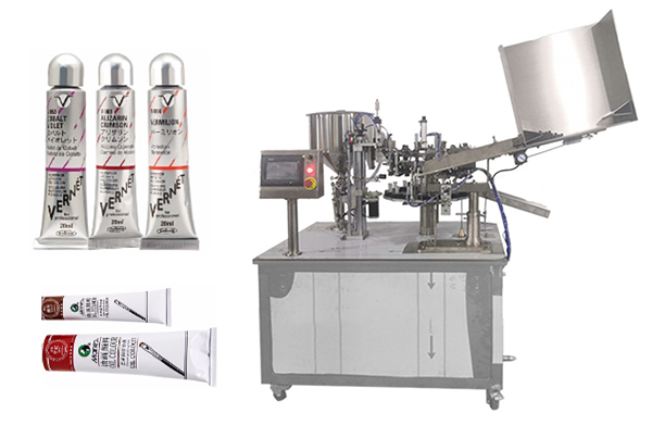 Automatic Aluminium Soft Tube Filling and Sealing Machine
