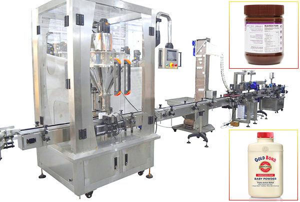 Automatic Powder Filling Machine Production Line