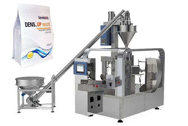 Automatic Protein Powder Rotary Packing Machine For Stand Up Pouch