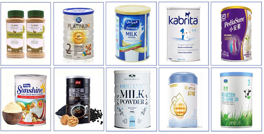 Automatisk fyllnings- och sömlinje för steril pulverburk Automatisk fyllnings- och sömlinje för steril pulverburk