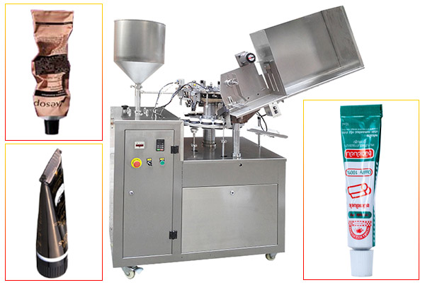 Full Automatic Aluminum Metal Tube Filling And Sealing Machine