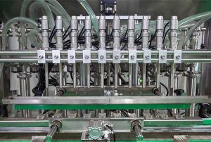 Fully Automatic Bottle Liquid Filling Capping And Labeling Lines