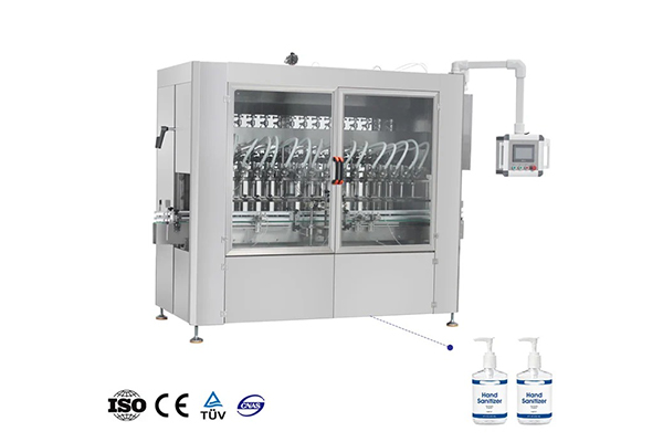 gel sanitizer filling machine