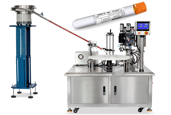Low Cost Nucleic Acid Extraction Reagents Tube Filling And Capping Machine