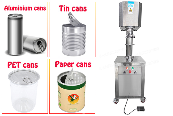 Manual Can Sealing Machine For Aluminum Tin Cans