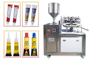 Semi Automatic Condensed Milk Filling And Sealing Machine